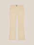 Cotton flared trousers image number 4
