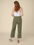 CROPPED-HOSE AUS SATINELLA image number 1