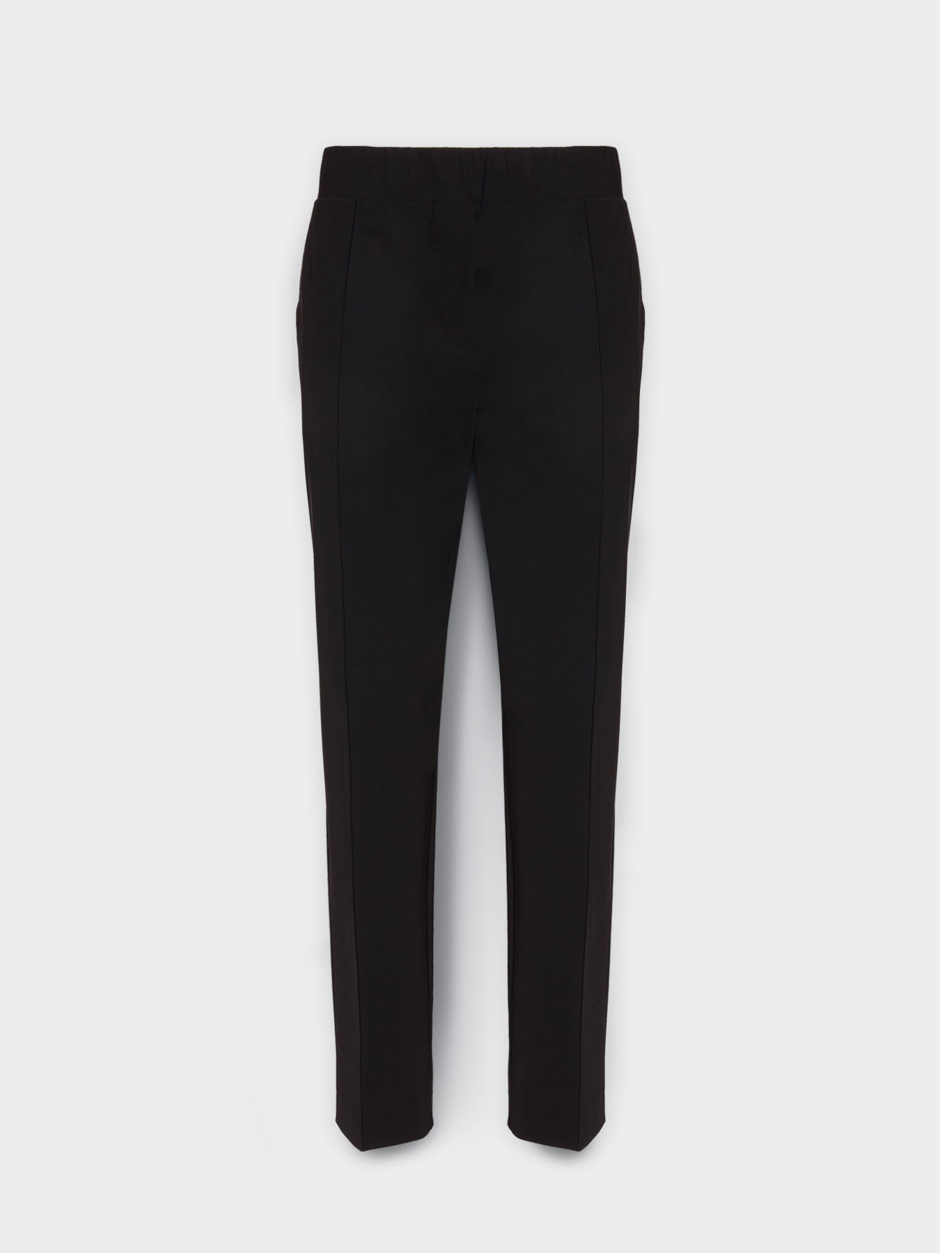 Pull-on straight-leg pants image number 4