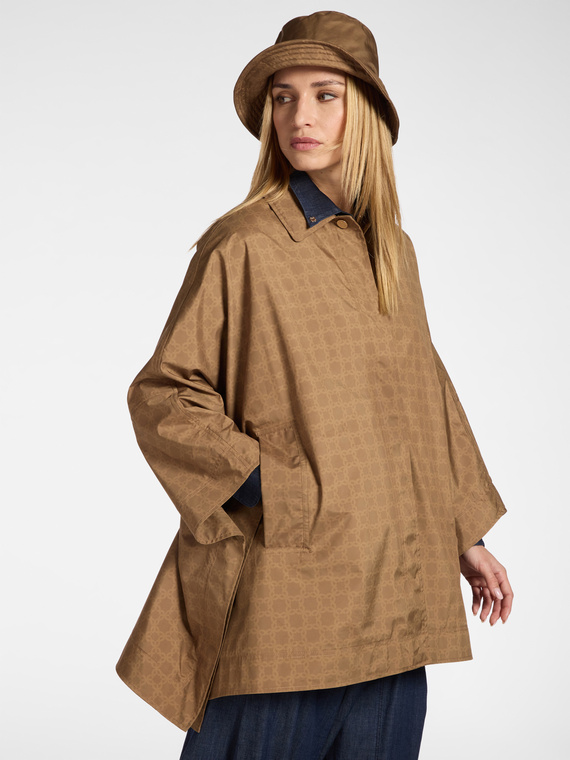 Monogram nylon caban