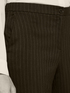 Pantalon droit à fines rayures image number 3