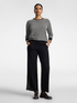 Gestreifter Strickpullover aus Viskosemischung image number 2