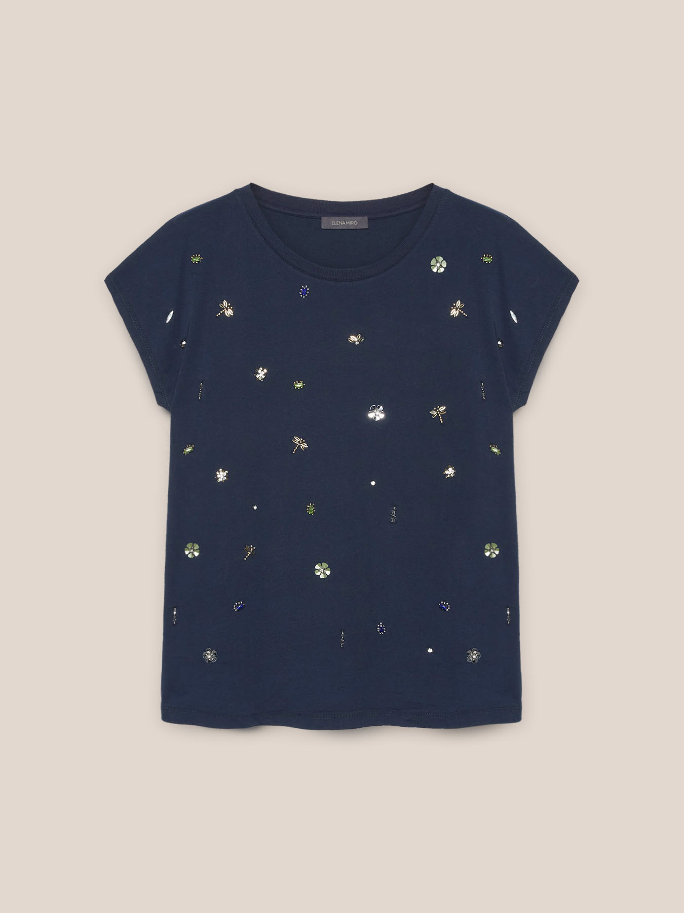 T-Shirt mit Stickerei image number 4