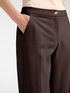 Straight-leg viscose blend trousers image number 3