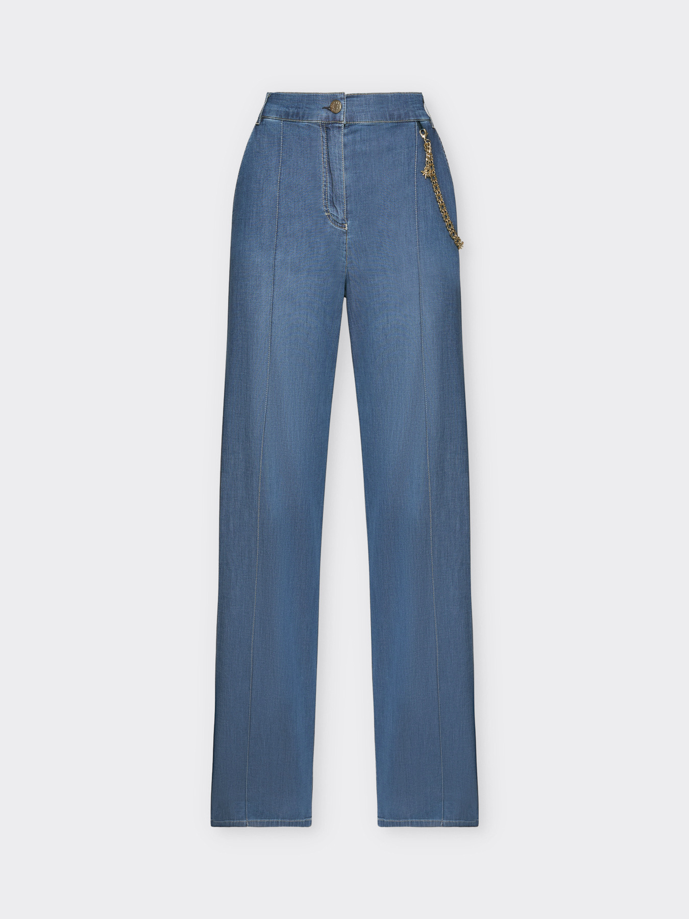 Jeans 5 tasche wide leg, "Wanda" image number 4