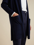 Cardigan lungo in pura lana image number 2