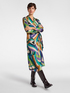 Wrap dress stampa multicolor image number 3