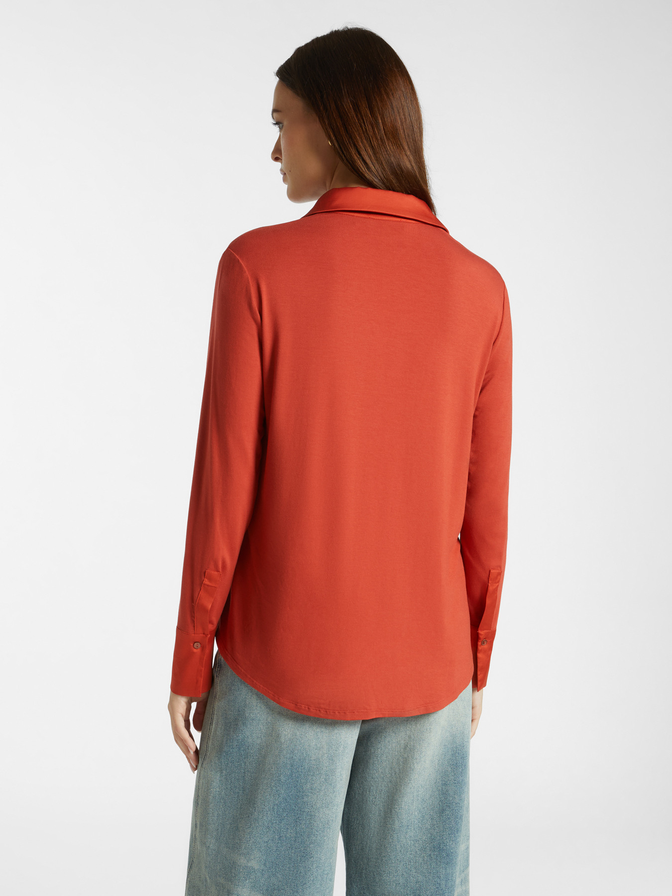 T-Shirt mit Kragen aus Viskose LENZING&trade; ECOVERO&trade; image number 1