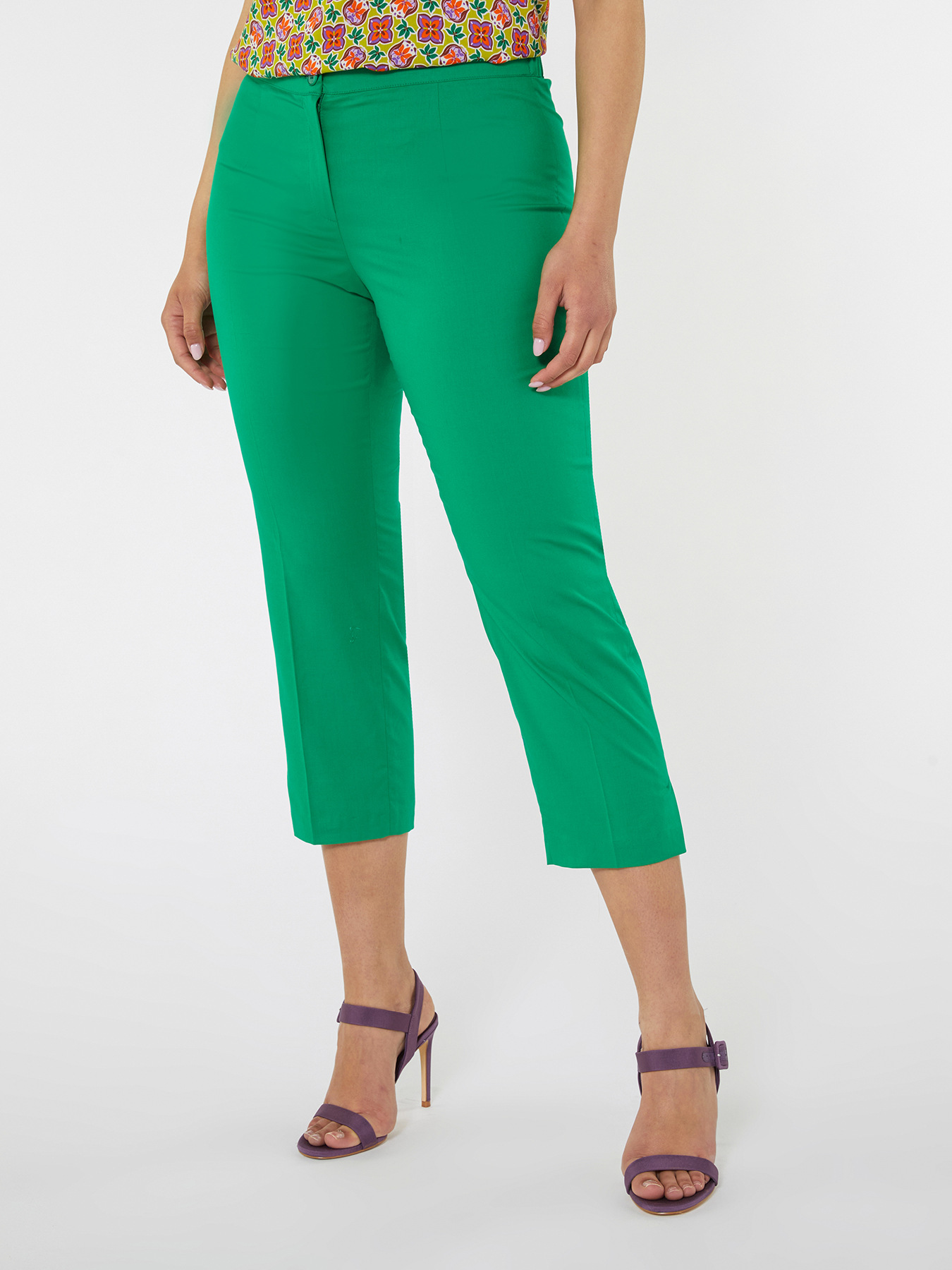 Pantalone verde acido image number 2
