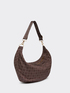 Printed Monogram half-moon shoulder bag image number 4