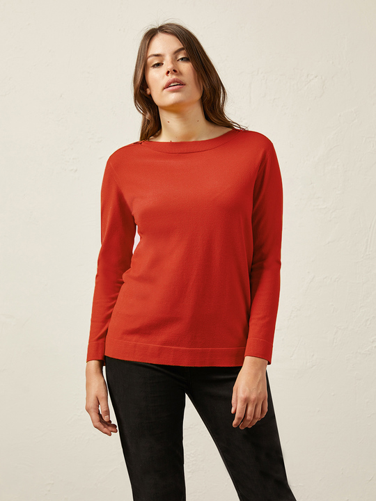 Elenamiro&nbsp;: Chandail uni Rouge_1