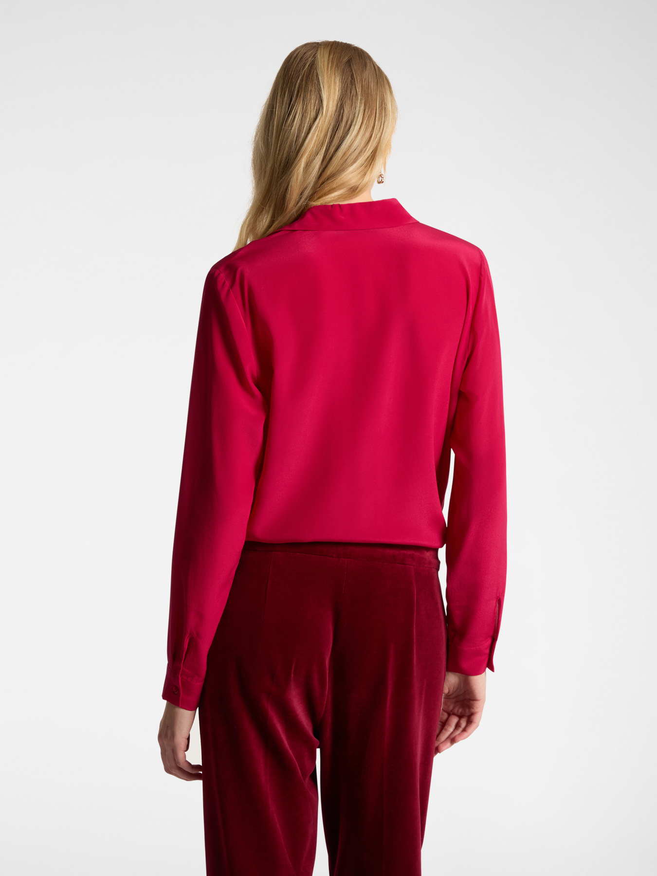 camisa de seda image number 1