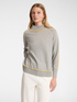 Wool jumper with contrasting edges image number 0