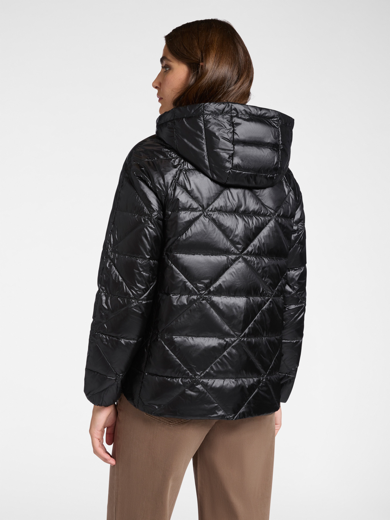 Lightweight quilted down jacket image number 1