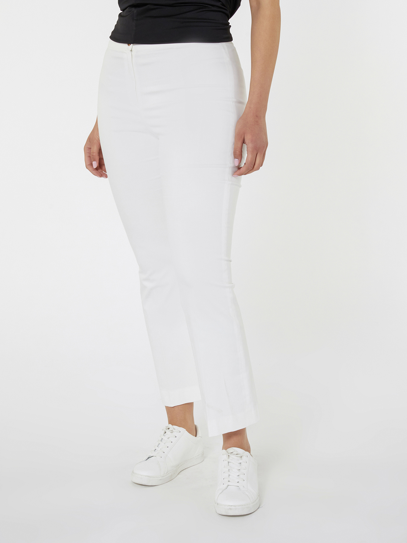 Pantaloni cropped kick flare image number 2