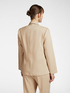Linen blend shirt jacket image number 1