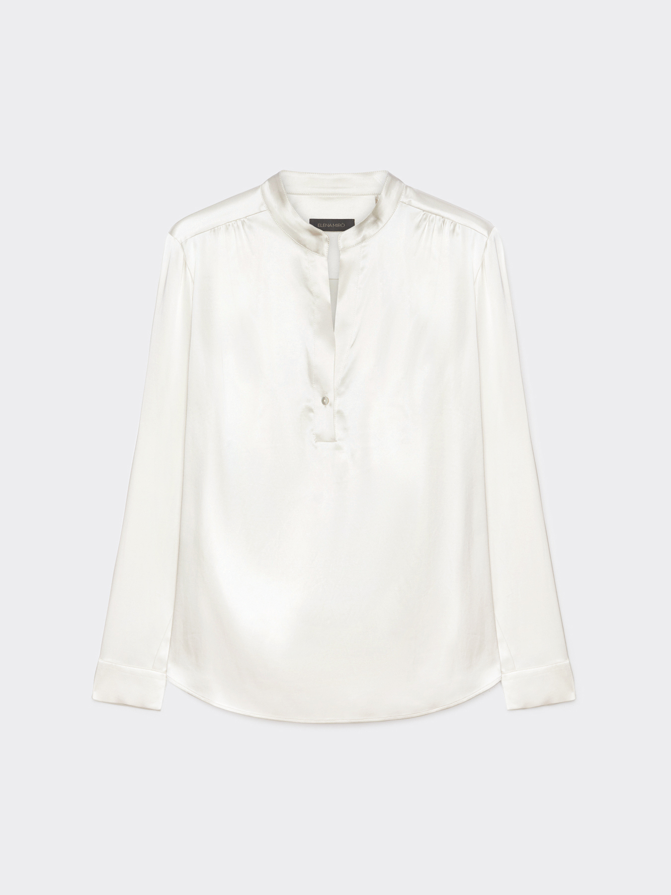 Bluse aus Satin image number 4