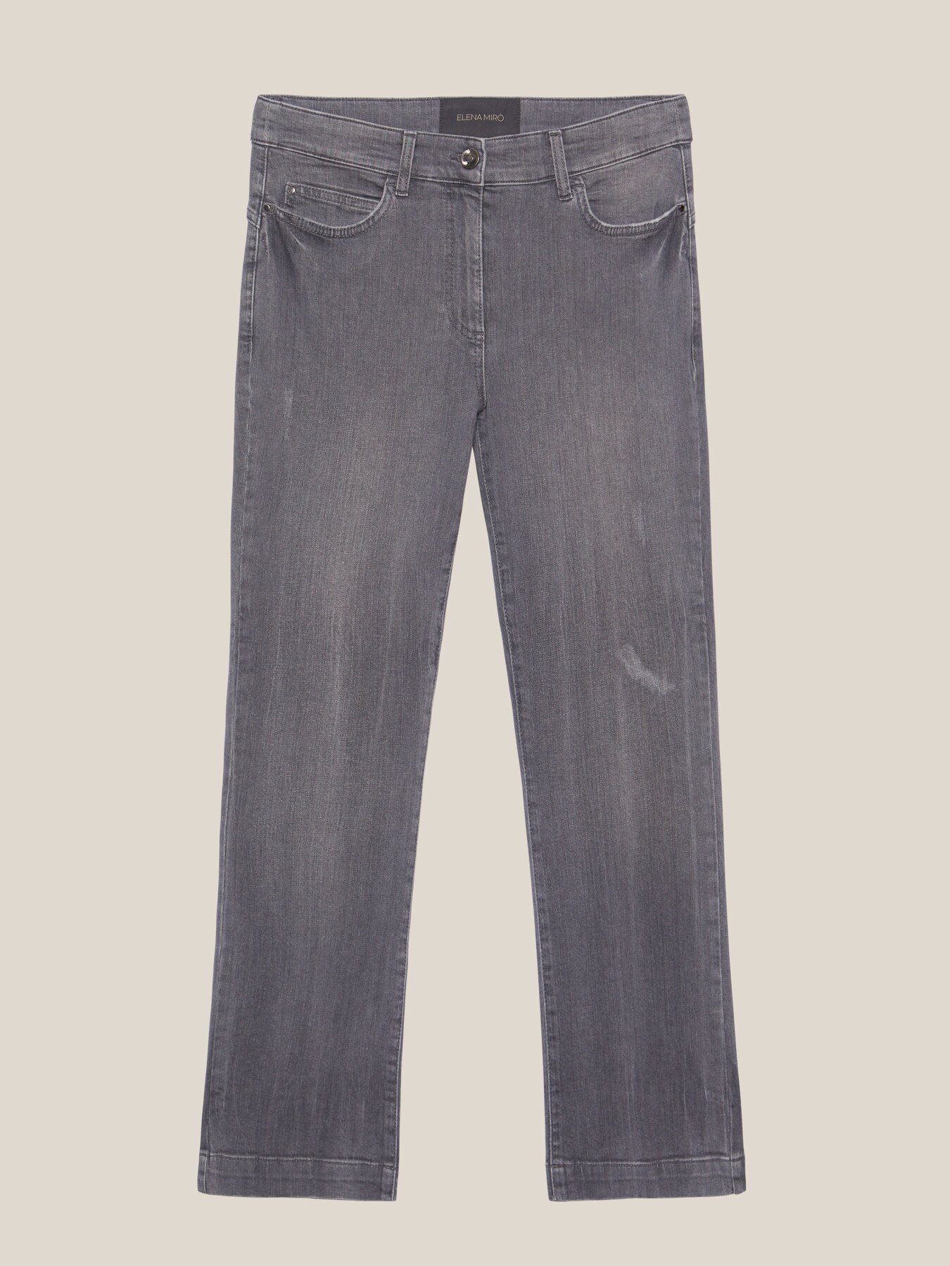 KICK FLARE JEANS, STRETCH DENIM 9.5 OZ image number 5