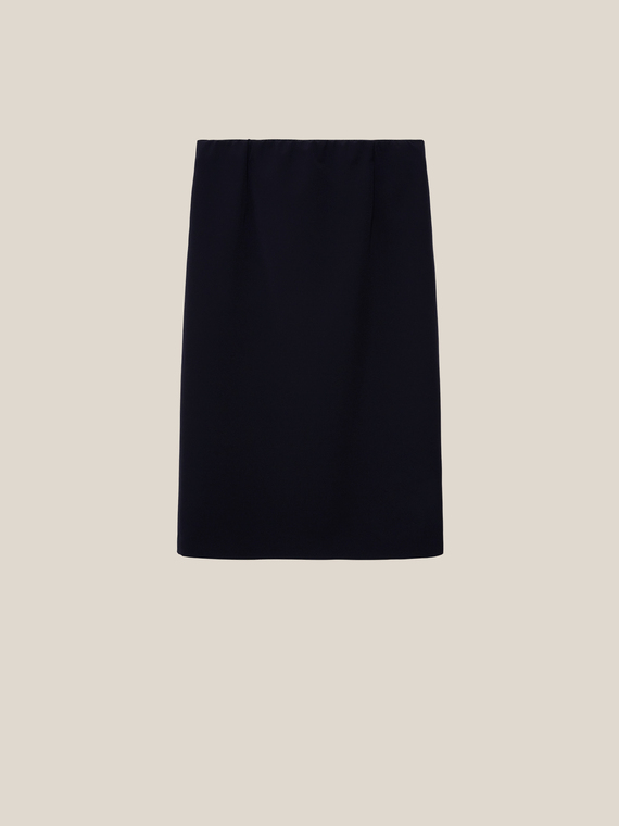 Stretch technical fabric skirt