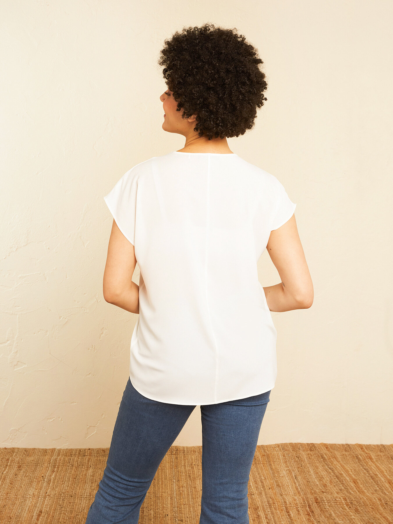 Cloqu&eacute; fabric top image number 1