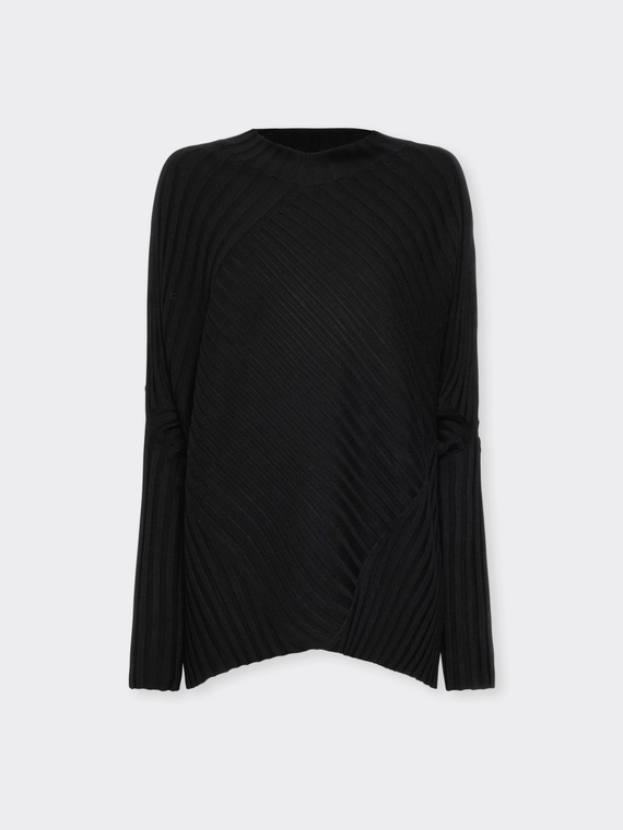 Pullover mit Rippenstrick