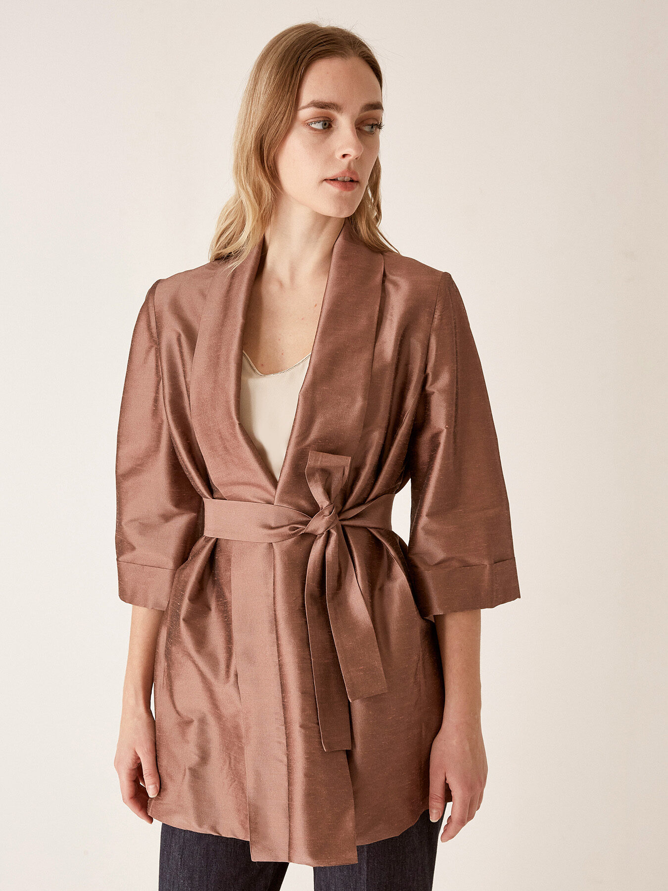 Shantung jacket image number 2