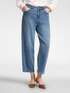 Jeans regular en denim lavado image number 2