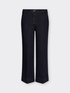 Cropped Wide-Leg-Jeans aus Denim image number 4