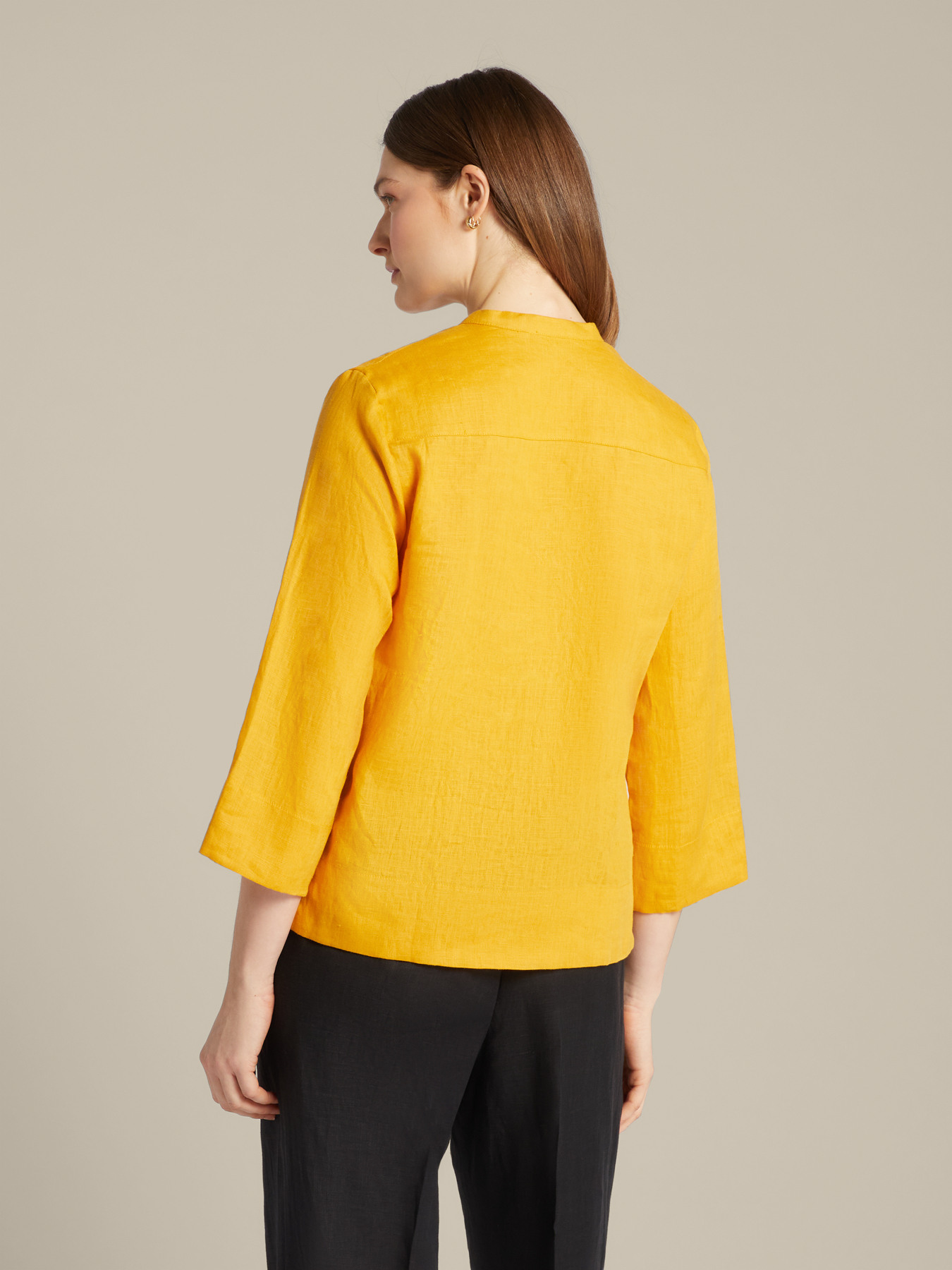 Chemise choquante en lin pur image number 1