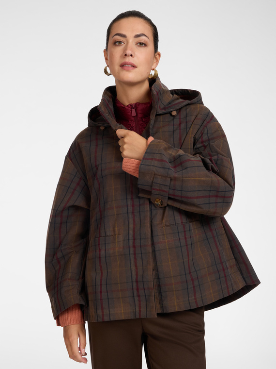 Piumino 3 in 1in cotone check