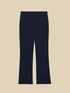 Pantalones vaporosos de tejido de punto image number 4