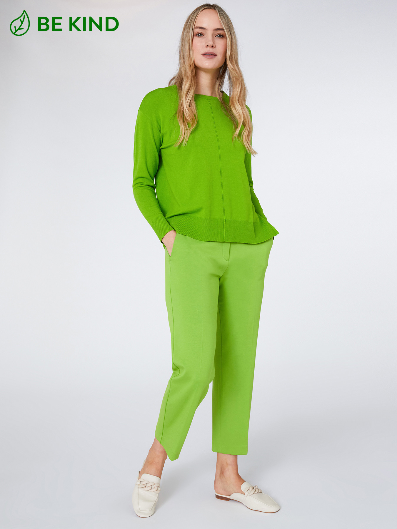 Su&eacute;ter b&aacute;sico de viscosa confort ECOVERO&trade; image number 0