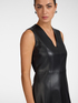 Vestido em A em tecido revestido image number 3