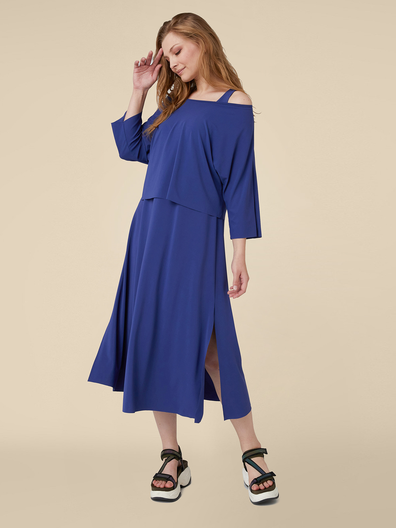 ENSEMBLE EN JERSEY CR&Ecirc;PE image number 0