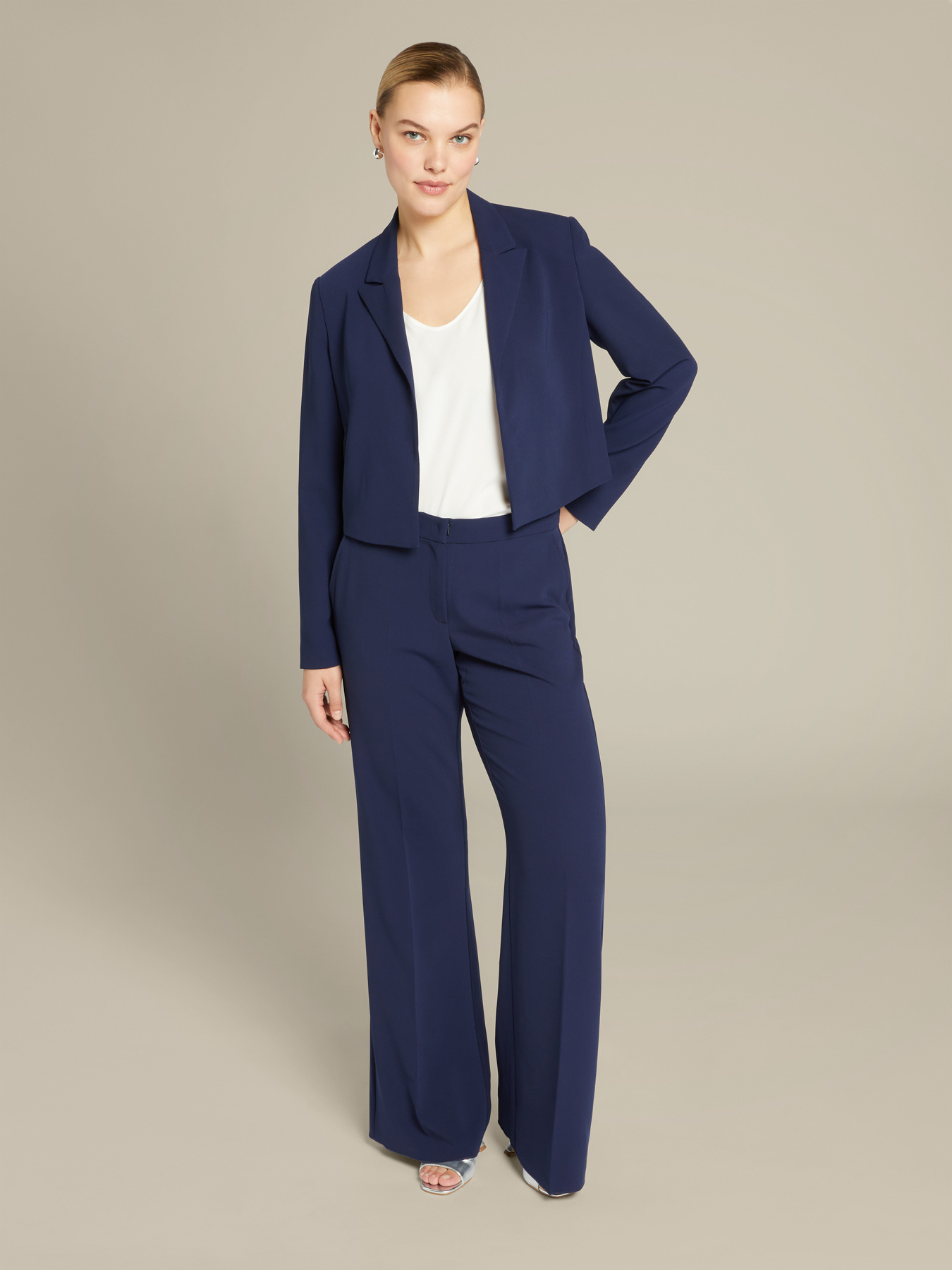 Giacca spencer in cady stretch image number 2