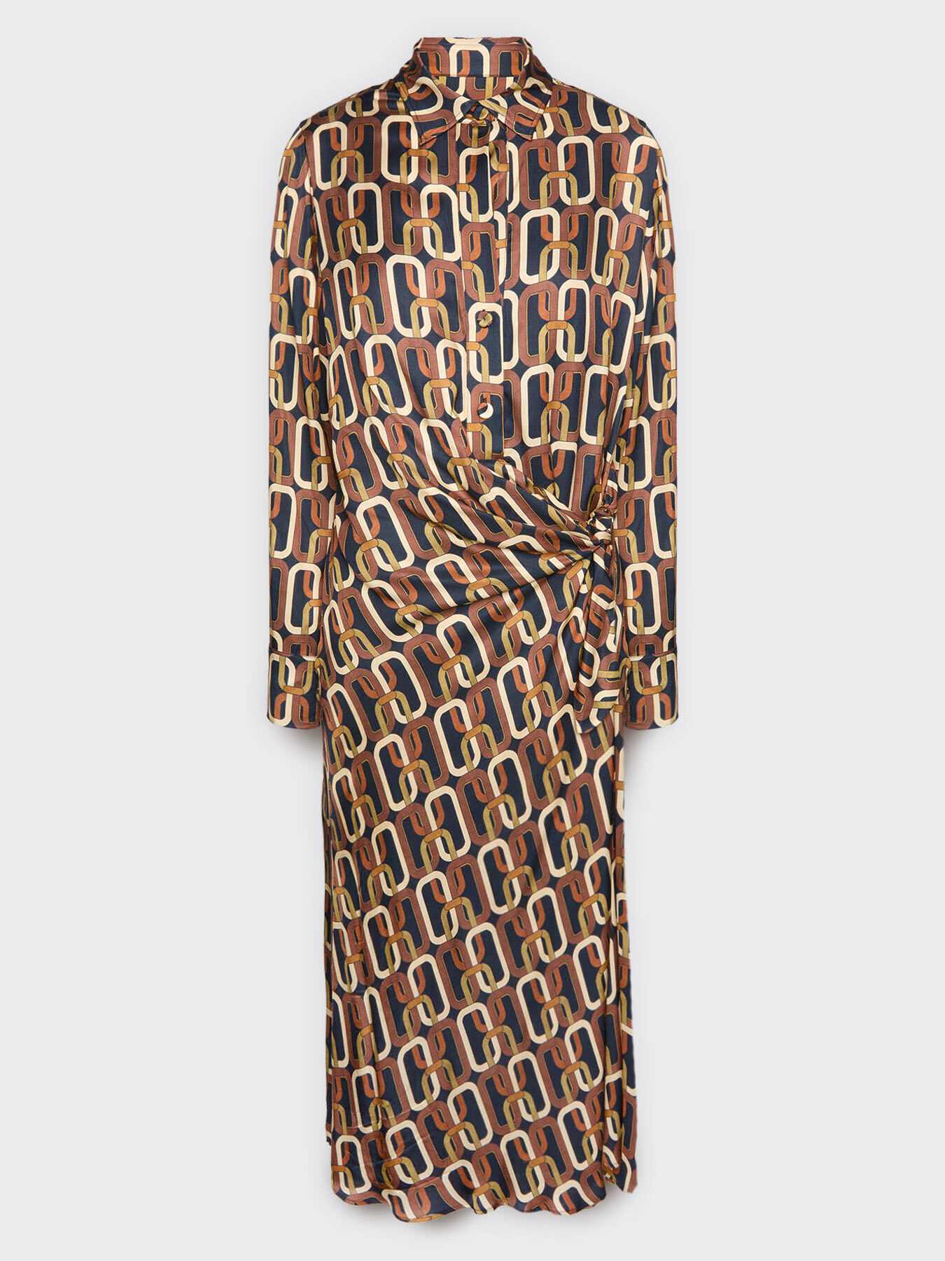 Robe portefeuille imprim&eacute;e