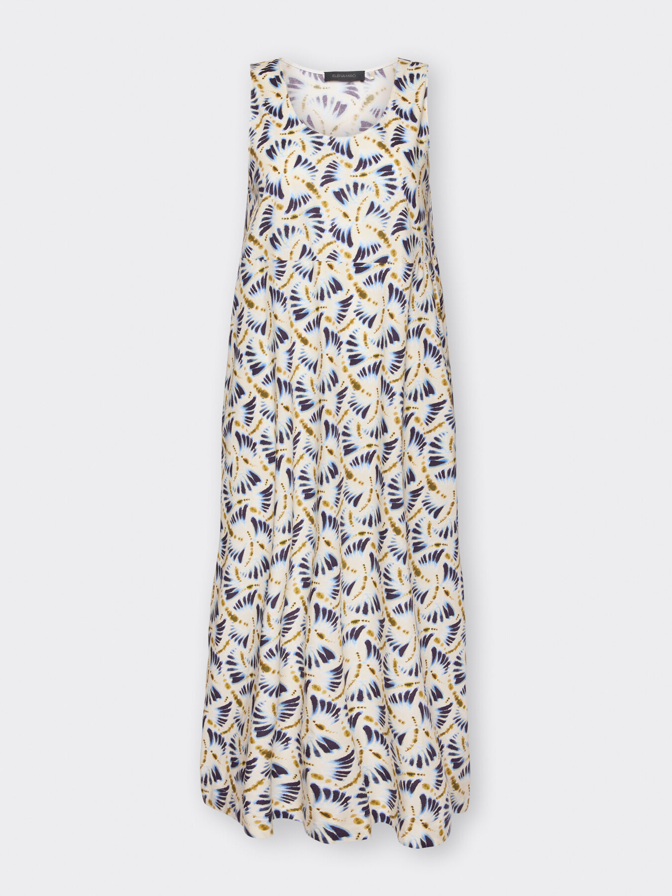 Printed long dress image number 4