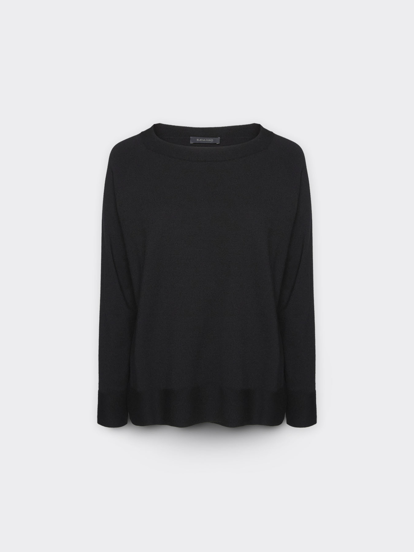 Boat neck sweater image number 4