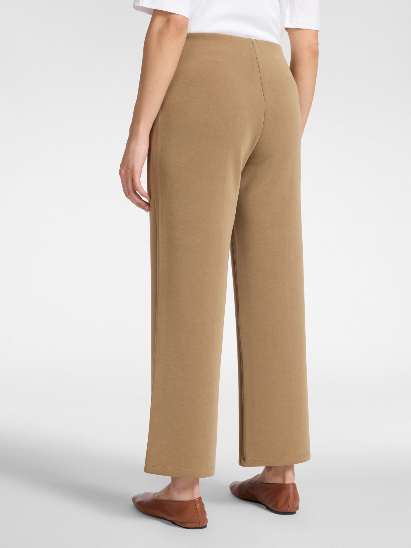 Palazzo pants in scuba image number 1