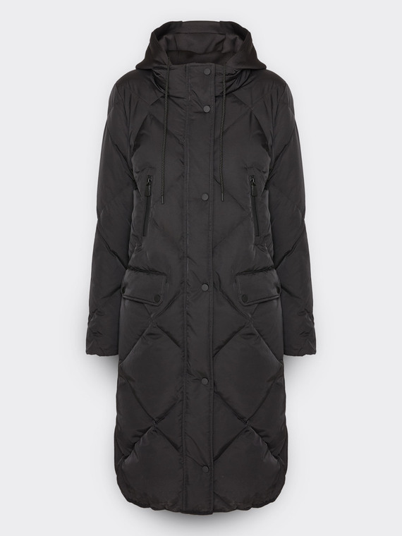 Daunenjacke aus matter Nylon