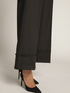 CROPPED STRETCH TWILL TROUSERS image number 3