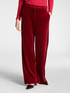 Velvet men&rsquo;s cut trousers image number 2