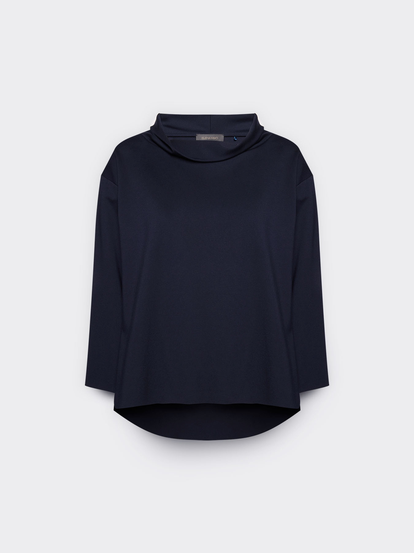 T-shirt con collo morbido