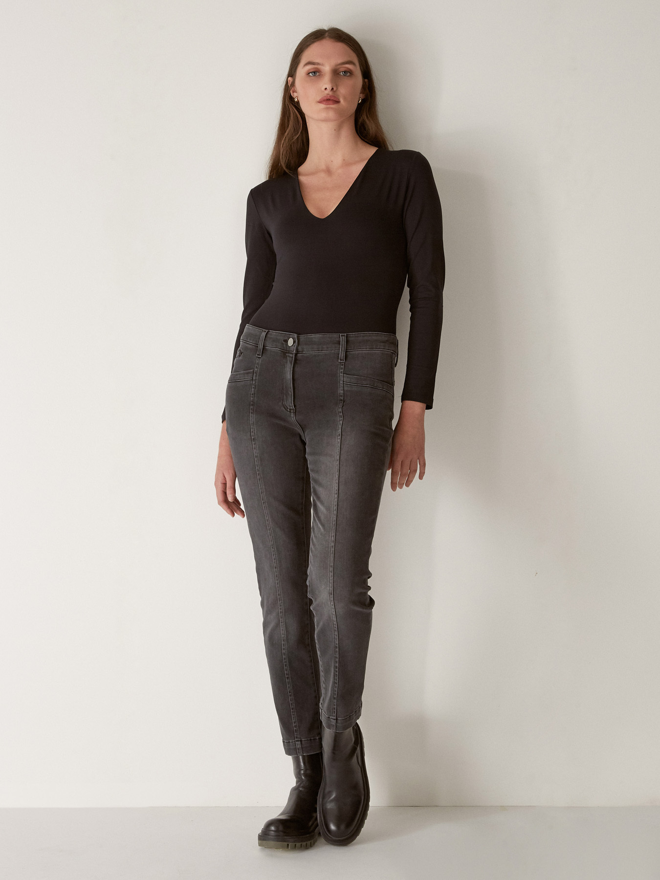 SKINNY-JEANS, DENIM 12,5 OZ image number 0