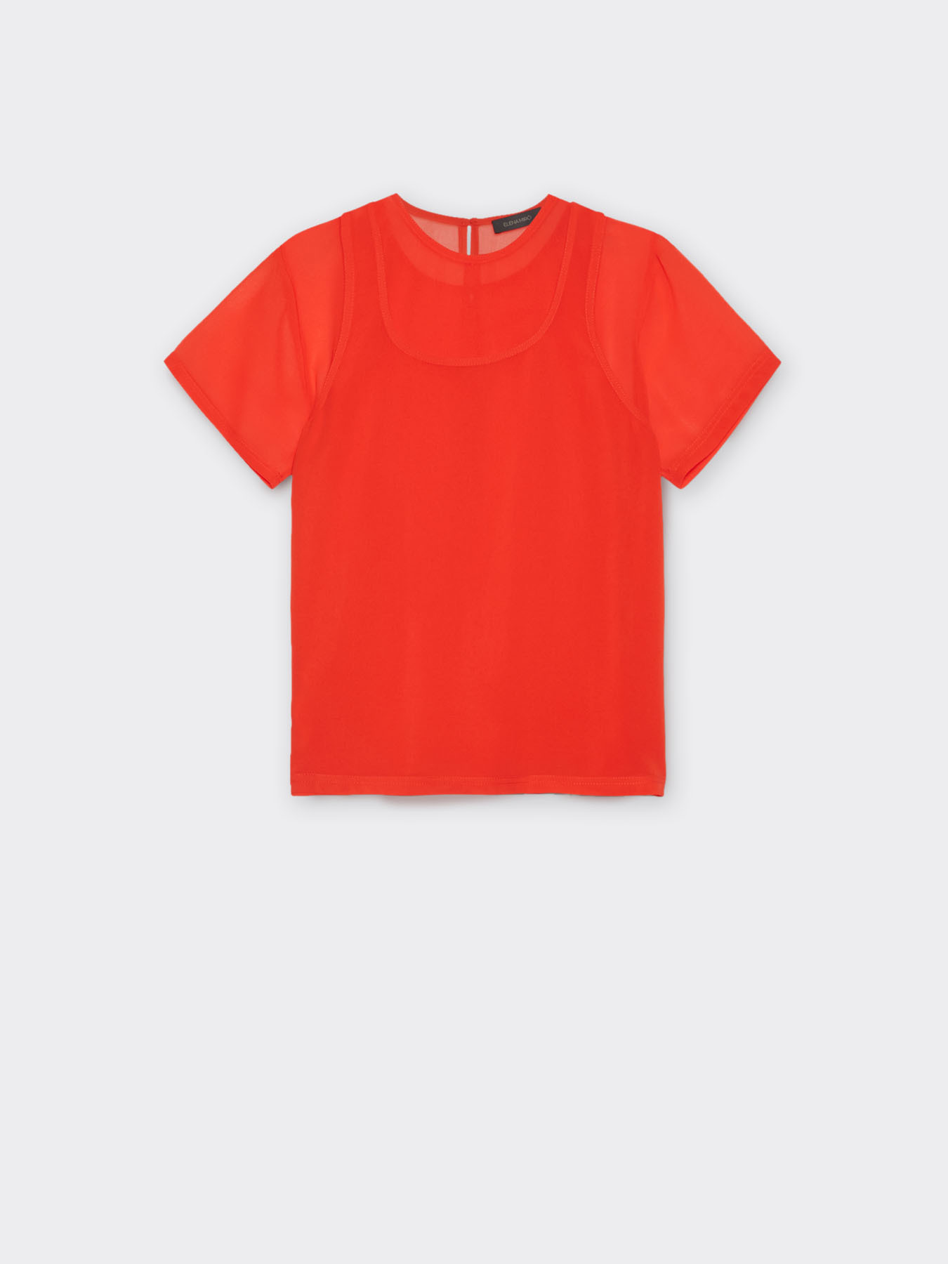 Kleid aus Georgette in Lagenoptik image number 5