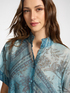 Printed lyocell shirt image number 3