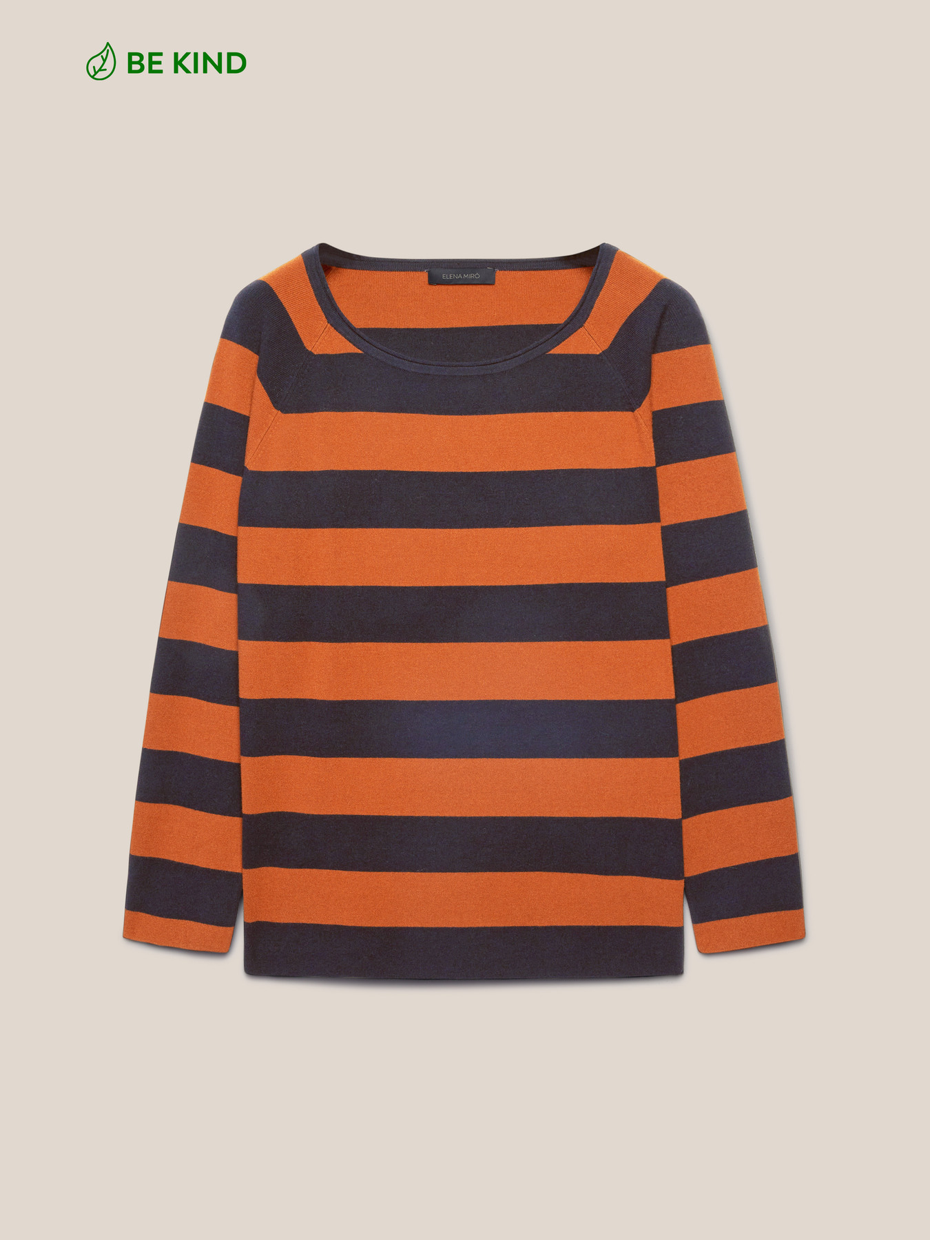 Camisola &agrave;s riscas boxy image number 5