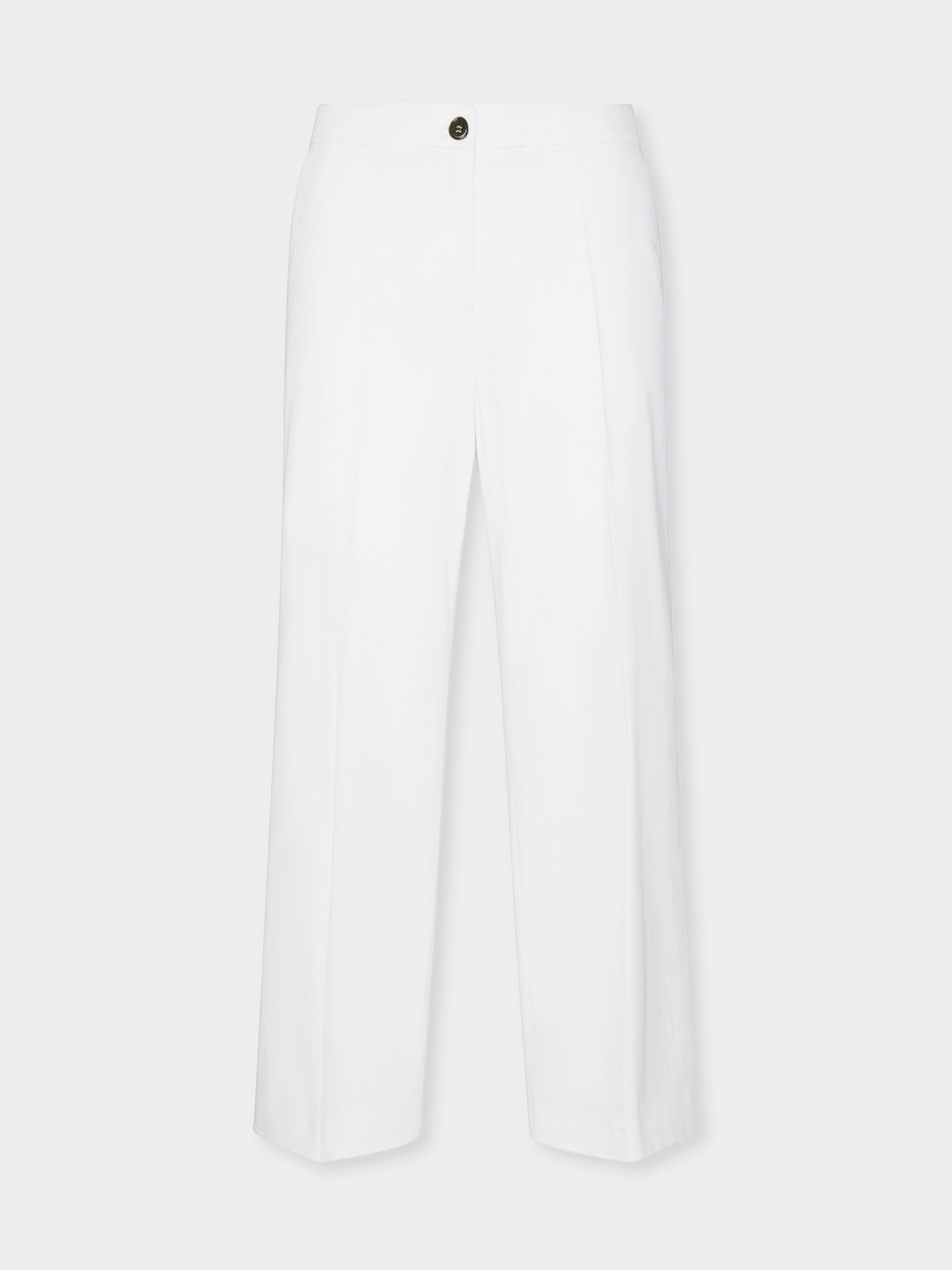 Cropped gabardine trousers image number 4