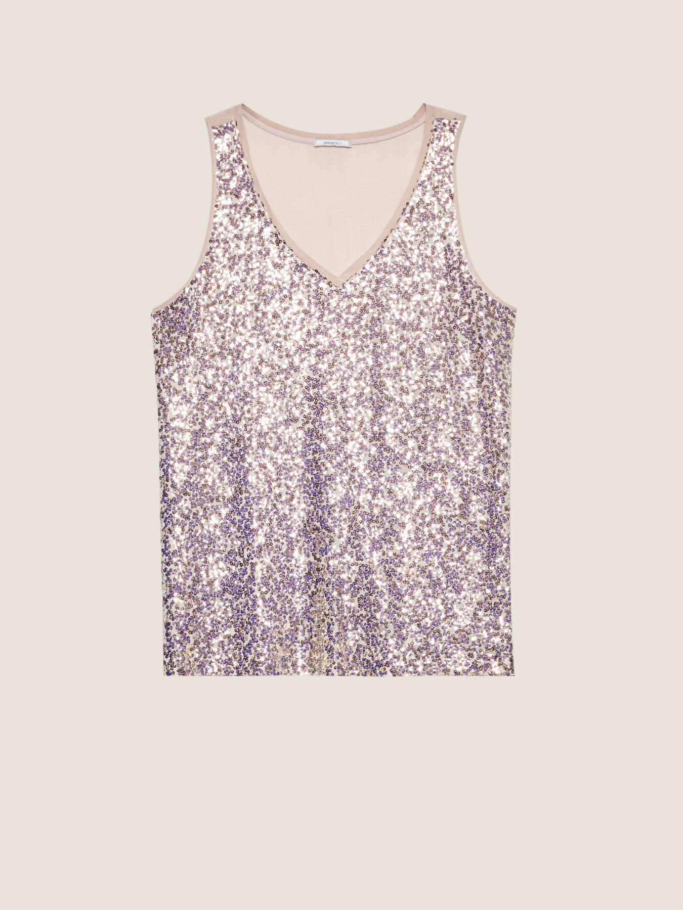 Top full de lantejoulas image number 3