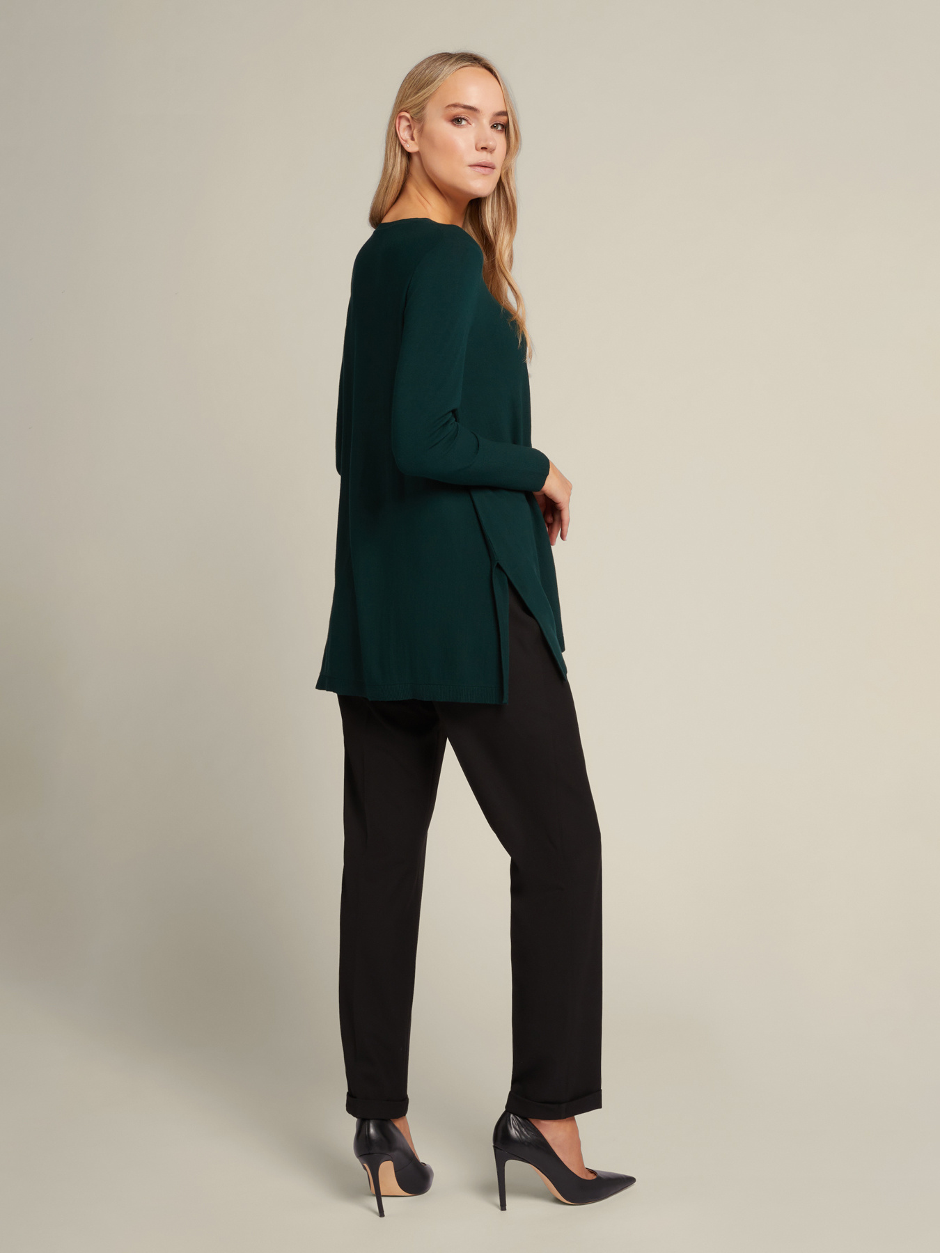 Pull large en viscose confort image number 1